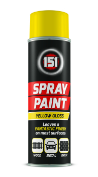 151 Yellow Gloss Spray Paint